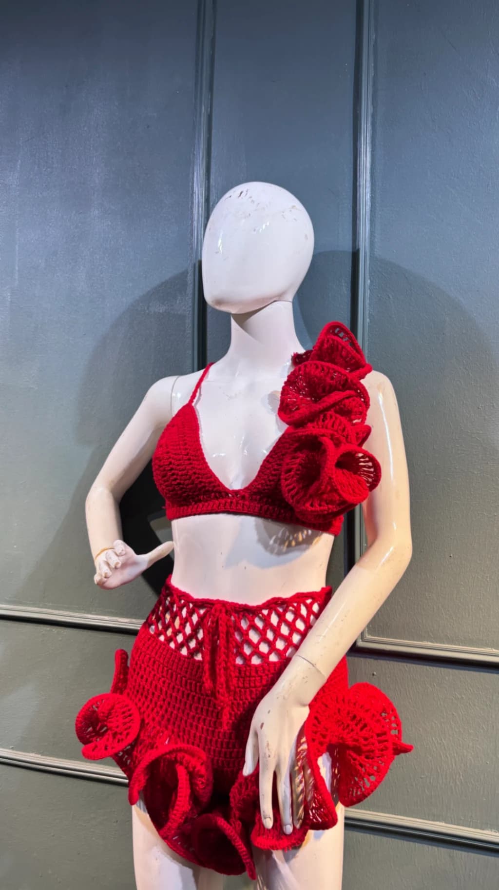 Ruffle Two-Piece Set