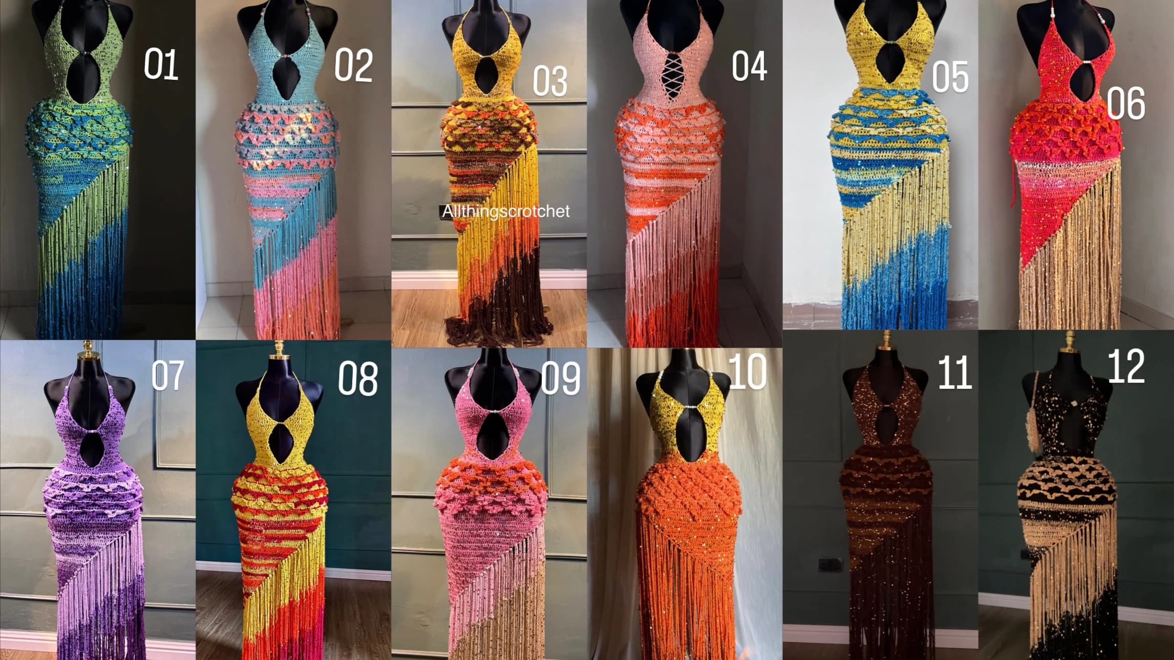 Butterfly Fringe Dress 1
